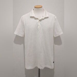Hugo Boss Men’s Polo Shirt Short Sleeve White Lightweight Size XL